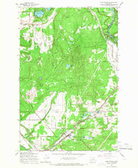 Download a high-resolution, GPS-compatible USGS topo map for Weir Prairie, WA (1966 edition)