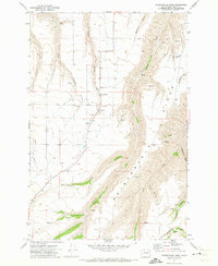 Download a high-resolution, GPS-compatible USGS topo map for Weissenfels Ridge, WA (1973 edition)