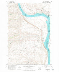 Download a high-resolution, GPS-compatible USGS topo map for West Bar, WA (1980 edition)