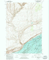 preview thumbnail of historical topo map of Benton County, WA in 1993