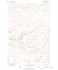 preview thumbnail of historical topo map of Grant County, WA in 1956