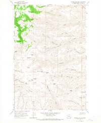 Download a high-resolution, GPS-compatible USGS topo map for Whiskey Dick Mtn, WA (1968 edition)