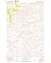 Download a high-resolution, GPS-compatible USGS topo map for Whiskey Dick Mtn, WA (1979 edition)