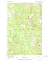 Download a high-resolution, GPS-compatible USGS topo map for White Chuck Mtn, WA (1974 edition)