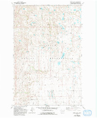 Download a high-resolution, GPS-compatible USGS topo map for White Lakes, WA (1993 edition)