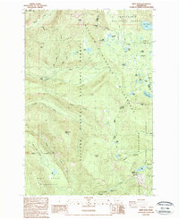 Download a high-resolution, GPS-compatible USGS topo map for White Pass, WA (1988 edition)
