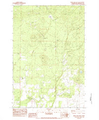 Download a high-resolution, GPS-compatible USGS topo map for White Pine Buttes, WA (1983 edition)