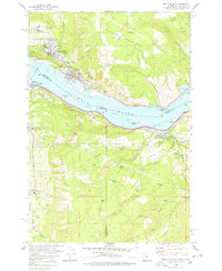 Download a high-resolution, GPS-compatible USGS topo map for White Salmon, WA (1978 edition)