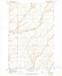 Download a high-resolution, GPS-compatible USGS topo map for Whitstran SE, WA (1966 edition)