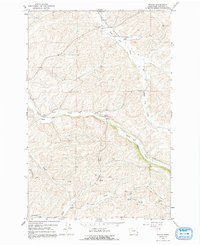 Download a high-resolution, GPS-compatible USGS topo map for Wilcox, WA (1991 edition)