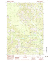 Download a high-resolution, GPS-compatible USGS topo map for Willard, WA (1983 edition)