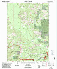 Download a high-resolution, GPS-compatible USGS topo map for Willard, WA (1997 edition)