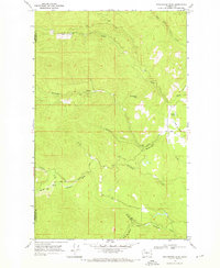 Download a high-resolution, GPS-compatible USGS topo map for Winchester Peak, WA (1971 edition)