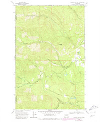 Download a high-resolution, GPS-compatible USGS topo map for Winchester Peak, WA (1981 edition)
