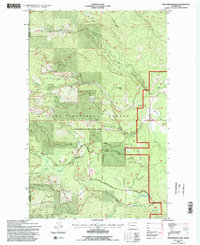 Download a high-resolution, GPS-compatible USGS topo map for Winchester Peak, WA (1996 edition)