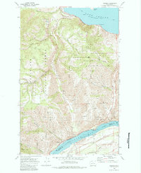 Download a high-resolution, GPS-compatible USGS topo map for Winesap, WA (1984 edition)
