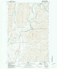 Download a high-resolution, GPS-compatible USGS topo map for Winona, WA (1981 edition)