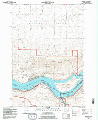 Download a high-resolution, GPS-compatible USGS topo map for Wishram, WA (1995 edition)