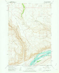 Download a high-resolution, GPS-compatible USGS topo map for Wood Gulch, WA (1963 edition)