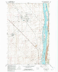Download a high-resolution, GPS-compatible USGS topo map for Wooden Island, WA (1992 edition)