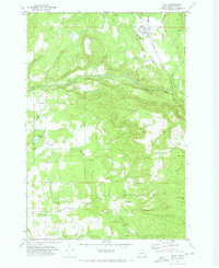 Download a high-resolution, GPS-compatible USGS topo map for Yacolt, WA (1973 edition)