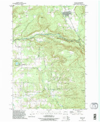 Download a high-resolution, GPS-compatible USGS topo map for Yacolt, WA (1995 edition)