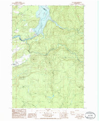 Download a high-resolution, GPS-compatible USGS topo map for Yale Dam, WA (1986 edition)