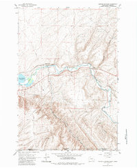 Download a high-resolution, GPS-compatible USGS topo map for Zangar Junction, WA (1984 edition)