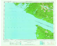 preview thumbnail of historical topo map of Clallam County, WA in 1963