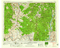 1958 Map of Okanogan, WA