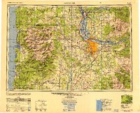 1950 Map of Vancouver