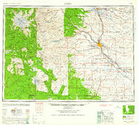 Download a high-resolution, GPS-compatible USGS topo map for Yakima, WA (1961 edition)
