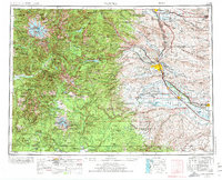 Download a high-resolution, GPS-compatible USGS topo map for Yakima, WA (1974 edition)