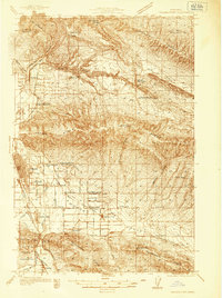 1936 Map of Yakima East