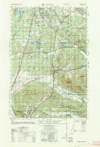 preview thumbnail of historical topo map of Tenino, WA in 1964
