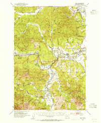 Download a high-resolution, GPS-compatible USGS topo map for Adna, WA (1955 edition)