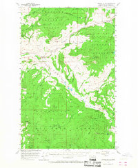 Download a high-resolution, GPS-compatible USGS topo map for Aeneas Valley, WA (1968 edition)