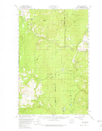 Download a high-resolution, GPS-compatible USGS topo map for Aeneas, WA (1981 edition)