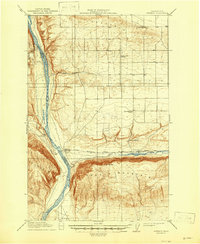 Download a high-resolution, GPS-compatible USGS topo map for Beverly, WA (1947 edition)