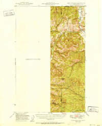 Download a high-resolution, GPS-compatible USGS topo map for Bodie Mountain, WA (1951 edition)