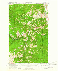 Download a high-resolution, GPS-compatible USGS topo map for Bodie Mtn, WA (1961 edition)