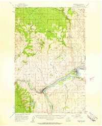 Download a high-resolution, GPS-compatible USGS topo map for Brewster, WA (1959 edition)
