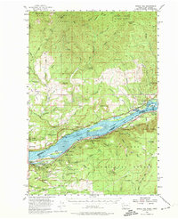 Download a high-resolution, GPS-compatible USGS topo map for Bridal Veil, WA (1974 edition)