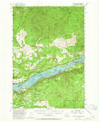 Download a high-resolution, GPS-compatible USGS topo map for Bridal Veil, WA (1965 edition)