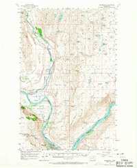 Download a high-resolution, GPS-compatible USGS topo map for Bridgeport, WA (1967 edition)