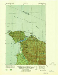 Download a high-resolution, GPS-compatible USGS topo map for Cape Flattery, WA (1938 edition)