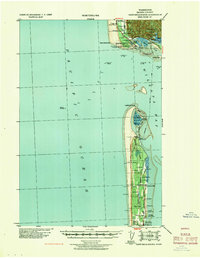 Download a high-resolution, GPS-compatible USGS topo map for Cape Shoalwater, WA (1938 edition)