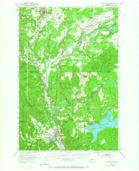 Download a high-resolution, GPS-compatible USGS topo map for Castle Rock, WA (1965 edition)
