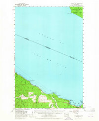 Download a high-resolution, GPS-compatible USGS topo map for Clallam Bay, WA (1964 edition)