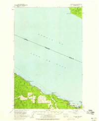 Download a high-resolution, GPS-compatible USGS topo map for Clallam Bay, WA (1959 edition)